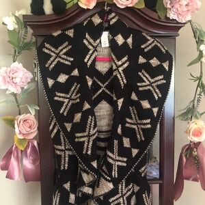 Like New Beautiful John Paul Richard Cascading Southwest inspired sweater vest